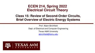 Electrical Circuit Theory Review & Energy Systems Overview