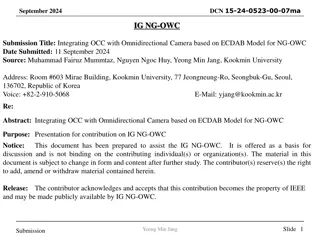 Integrating OCC with Omnidirectional Camera based on ECDAB Model