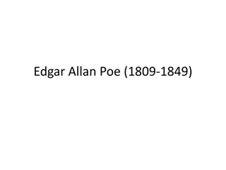 Edgar Allan Poe (1809-1849)