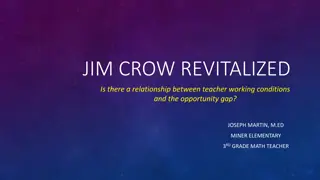 JIM CROW REVITALIZED
