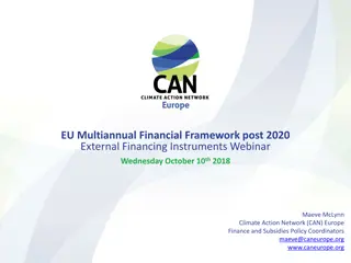 EU Multiannual Financial Framework post 2020