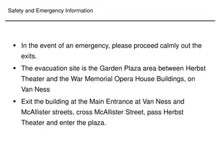 Emergency Evacuation Information at The Garden Plaza