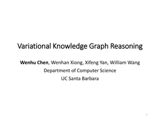 Variational Knowledge Graph Reasoning with Generative Models