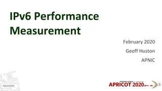 IPv6 Performance  Measurement