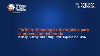FinTech Technologies for Fraud Prevention