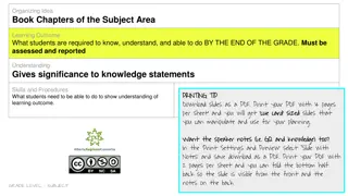Grade Three Math Learning Outcomes