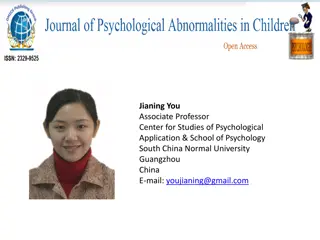 Associate Professor Jianing You: Research on Adolescent Psychological Issues
