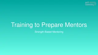 Training Mentors for Strength-Based Mentoring