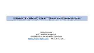 Addressing Chronic Hepatitis B Disparity in Washington State