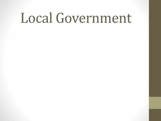 Local Government Structures
