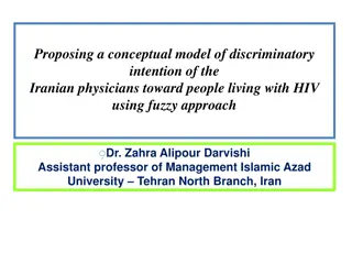 Conceptual Model of Discriminatory Intention of Iranian Physicians towards PLWH using Fuzzy Approach