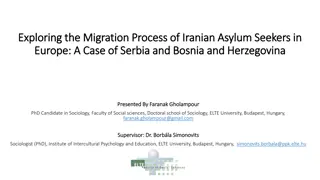 Migration Process of Iranian Asylum Seekers in Europe: A Case Study