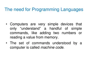 Programming Languages