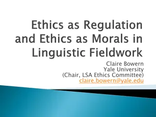 Ethical Guidelines in Research and Medicine