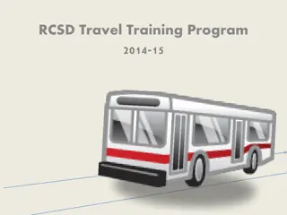 RCSD Travel Training Program - Providing Special Education Services