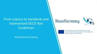 NanoHarmony Training: Standards and OECD Test Guidelines