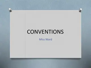 Drama Conventions and Techniques