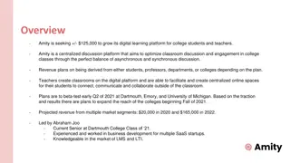 Amity - Digital Learning Platform for College Students & Teachers