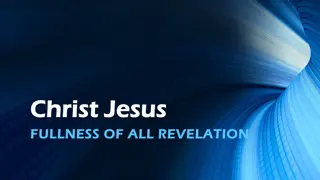 God's Final Revelation and Salvation