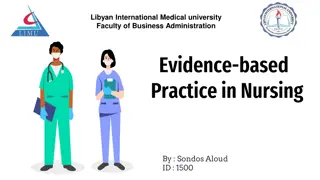 Evidence-based Practice in Nursing at Libyan International Medical University