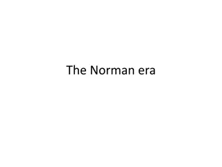 The Norman Era - William the Conqueror and the Feudal System