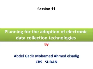 Planning for Adoption of Electronic Data Collection Technologies