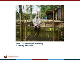 Global Shelter Cluster 2020 Online Meeting Highlights