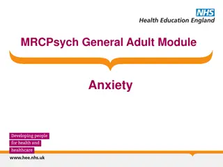 Anxiety Disorders: Prevalence, Costs, and Aetiological Theories