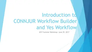 Workflow Management and Systematic Organization