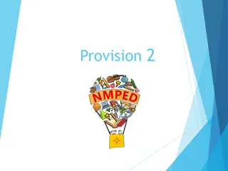 Provision 2 Overview: Reducing Administrative Burden