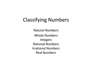Different Types of Numbers