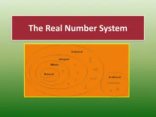 The Real Number System Overview