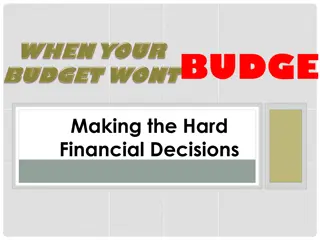 Making Hard Financial Decisions