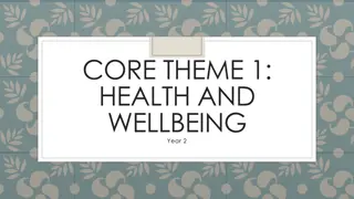 Promoting Health and Wellbeing in Young Adults