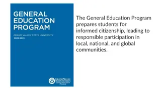 General Education Program for Informed Citizenship