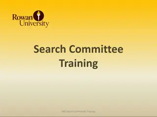 Equal Employment Opportunity in Hiring Practices - Search Committee Training