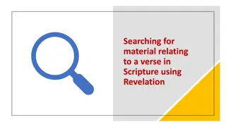 Relating to a Bible Verse in Revelation