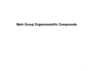 Main Group Organometallic Compounds Overview