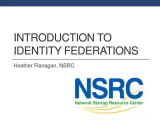 Introduction to Identity Federations in Campus Settings