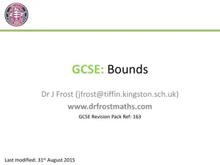 GCSE Bounds Revision Pack