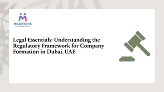 Legal Essentials: Understanding the Regulatory Framework for Company Formation