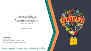 Enhancing Accessibility and Accommodations in Education