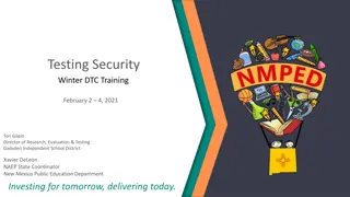 Test Security Training Overview - Ensuring Fair Test Administration