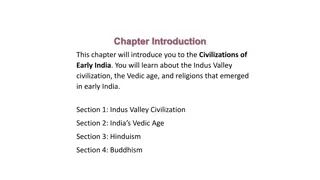 Early Indian Civilizations Overview