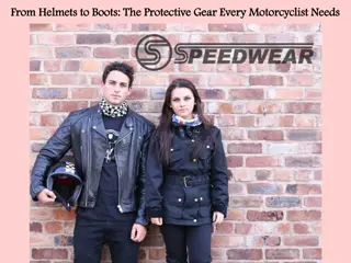 From Helmets to Boots: The Protective Gear Every Motorcyclist Needs