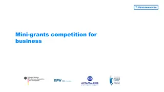 Mini-Grants Competition for Business in Ukraine
