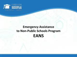 Emergency Assistance to Non-Public Schools Program Updates