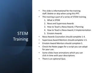 STEM Training Series Overview