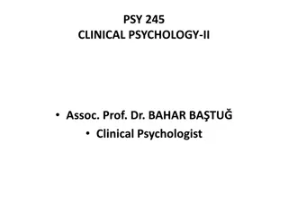 Gestalt Theory and Therapy