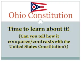 Ohio Constitution: History and Amendments